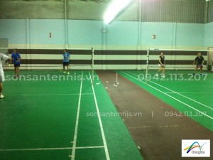 [Dự án] Thi công 2 Sân cầu lông Ga Sài Gòn