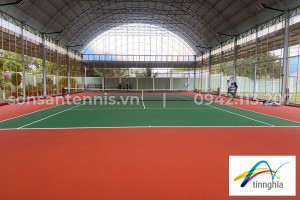 Dự án sơn sân tennis ở Củ Chi 1