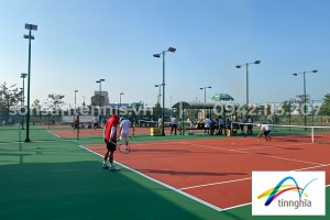 Sơn Master Court cho 3 sân tennis Khu thể thao Huyện Hồng Ngự, Đồng Tháp 6